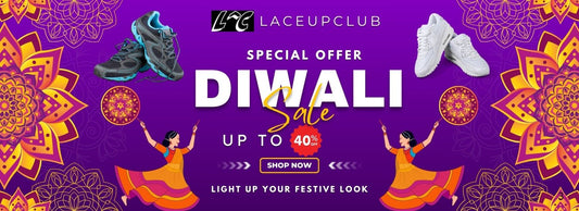Light Up Your Festive Look: Exclusive Diwali Sneaker Sale Up to 40% Off