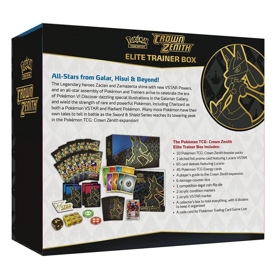 Pokémon Crown Zenith Elite Trainer Box | Buy ETB Online India