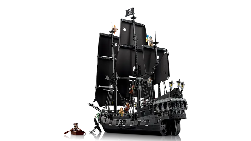 LEGO Icons Captain Jack Sparrow's Pirate Ship Set 10365