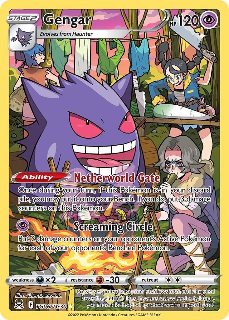 PSA 9 Mint Gengar TG06/TG30 PSA 9 Mint – Lost Origin Trainer Gallery