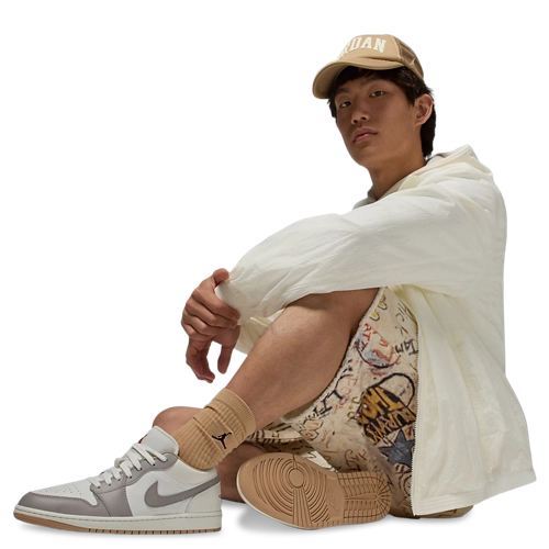 Air Jordan 1 Low Sail College Grey