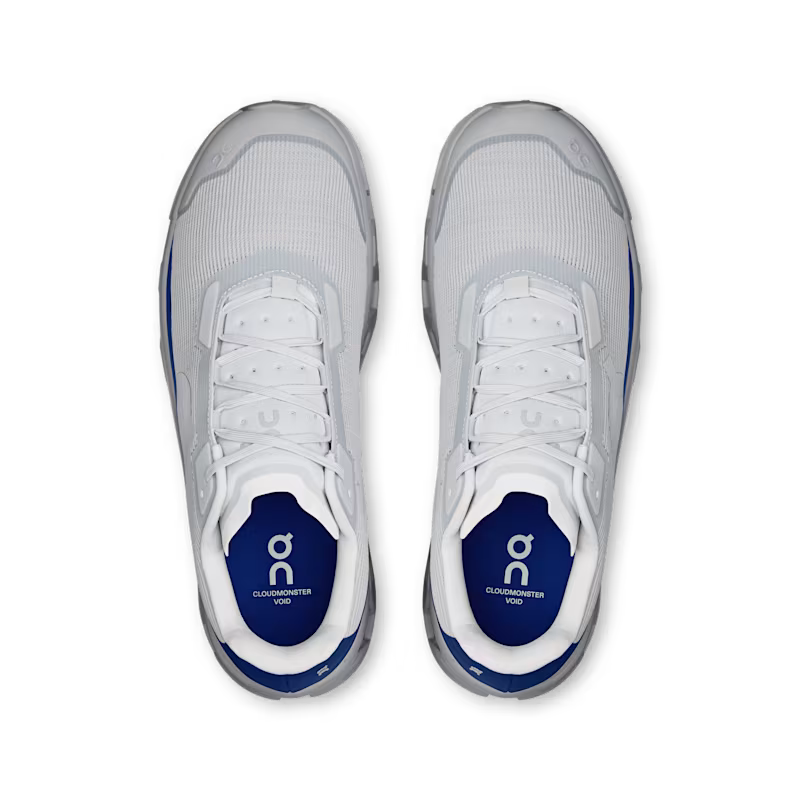 On Cloudmonster Void Men's Shoes - Glacier White