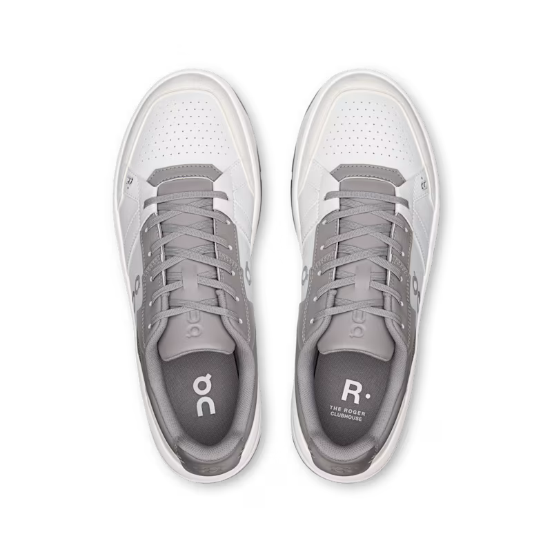 On THE ROGER Clubhouse Men's Shoes - White Ore