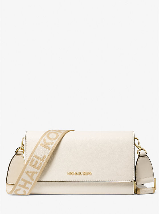 Michael Kors Jet Set Large Leather Crossbody Bag