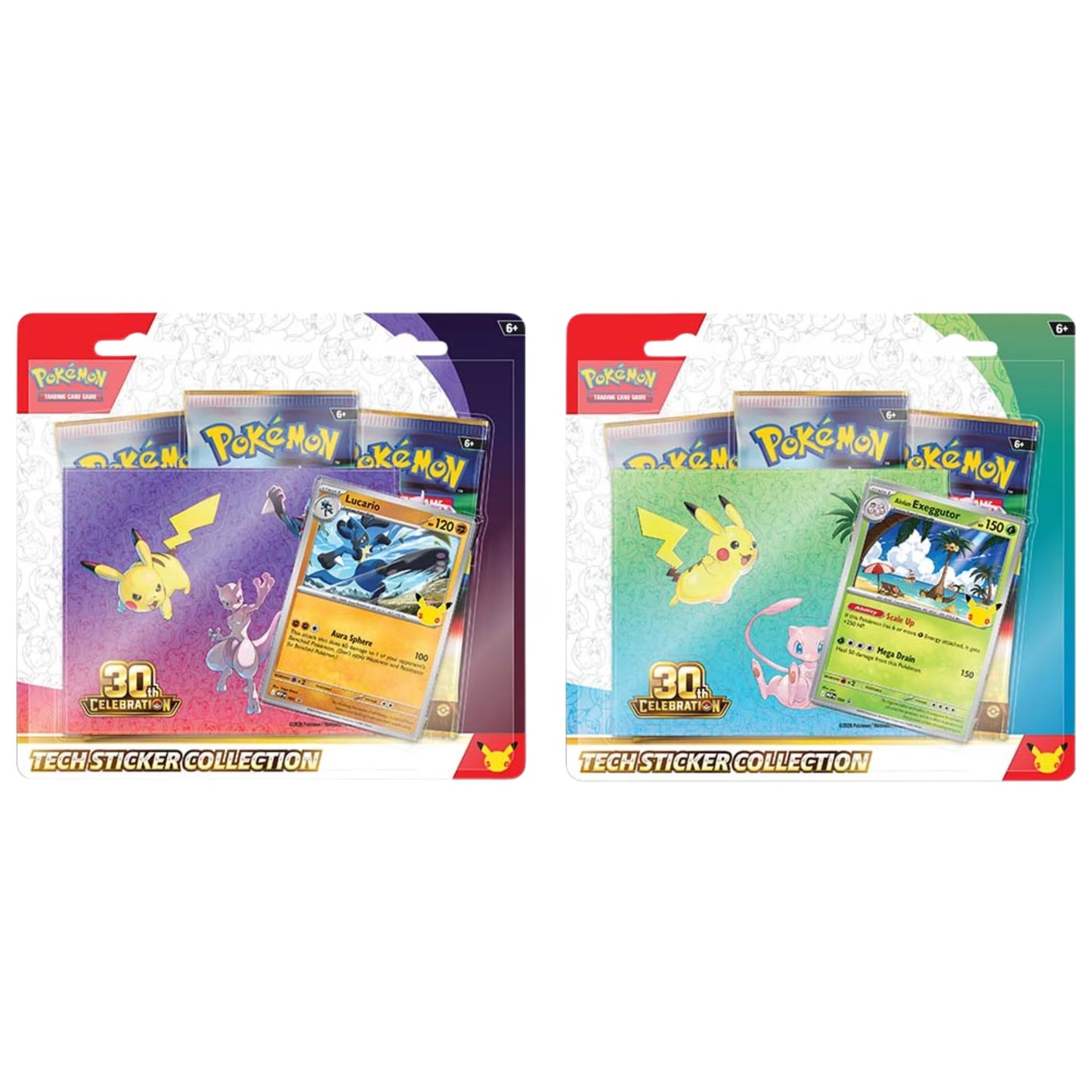 Pokemon TCG: 30th Celebration - Tech Sticker Collection (Pre-Order)