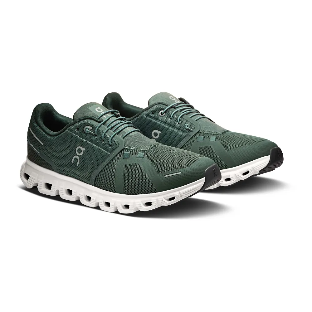 On Cloud 6 Olive Evergreen – Lightweight Everyday Running Shoe|Laceupclub