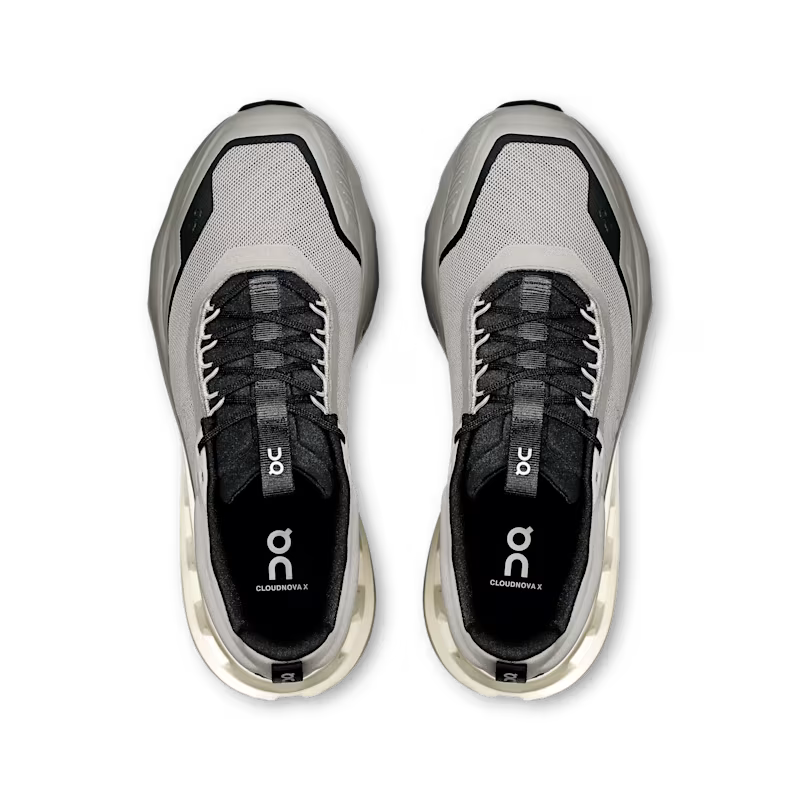On Cloudnova X - Alloy | Black