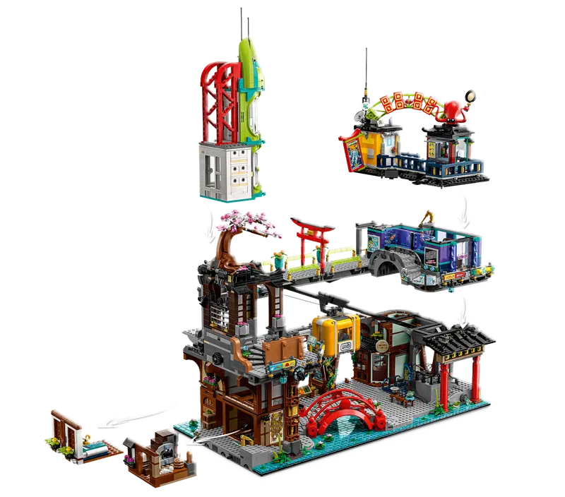 LEGO Ninjago City Markets Set 71799