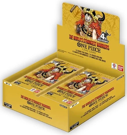 One Piece Card Game OP-17 The World's Strongest Warriors Booster Box - English
