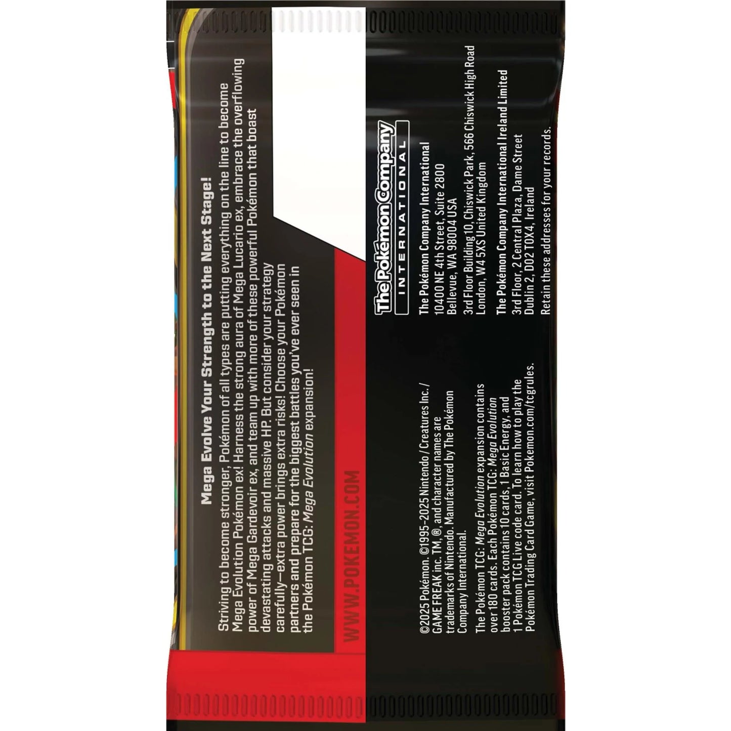 Pokémon TCG Mega Evolution Single Booster Pack – Rare Cards & New Expansion