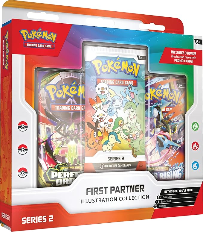 Pokémon TCG: First Partner Illustration Collection – Series 2 (Preorder)