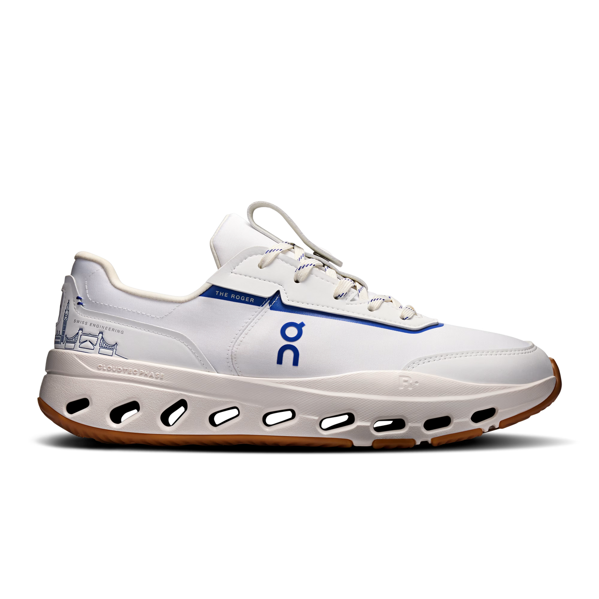 On THE ROGER Wildcard LC – White / Indigo