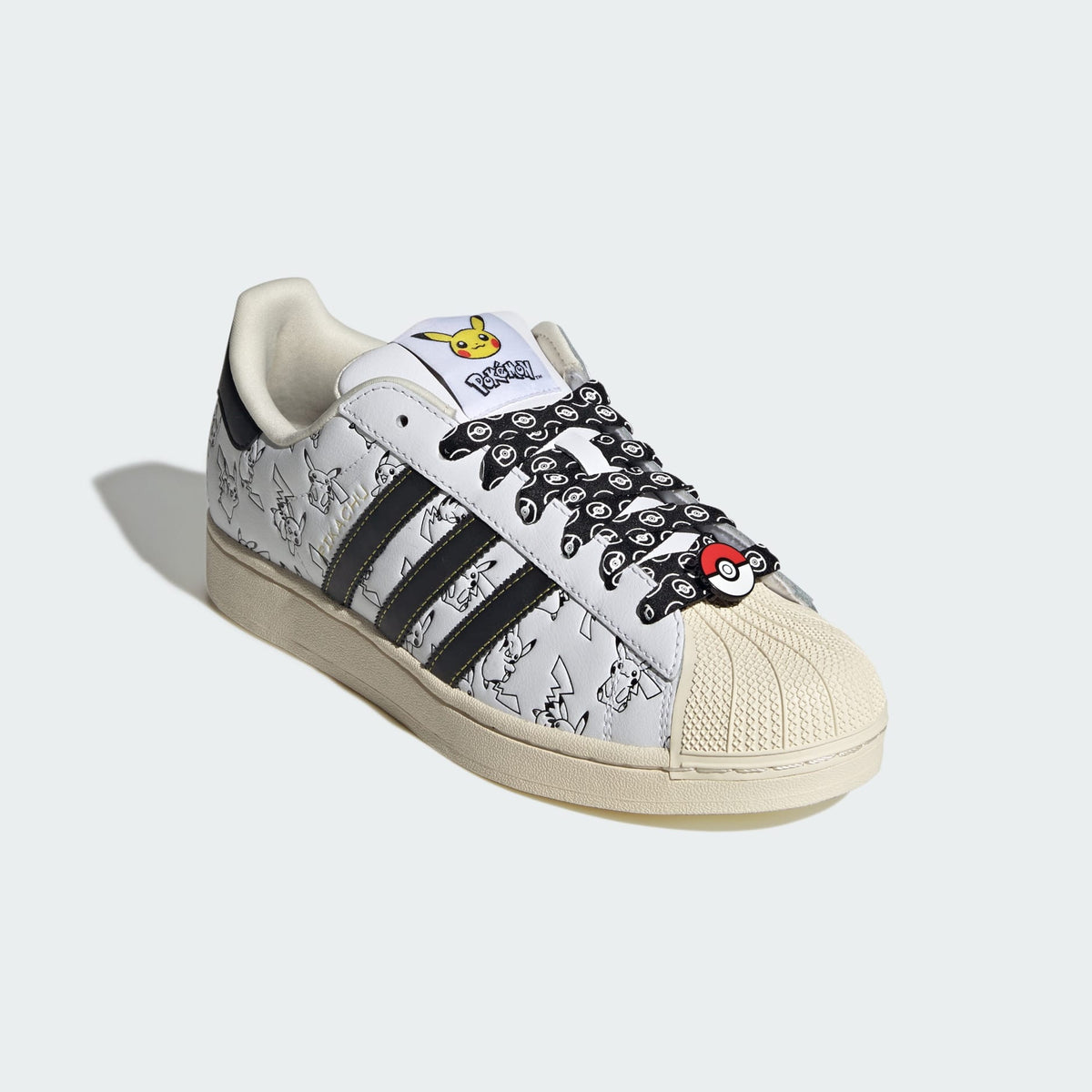 adidas Pokémon Superstar II Pikachu White KI2857 product image 4