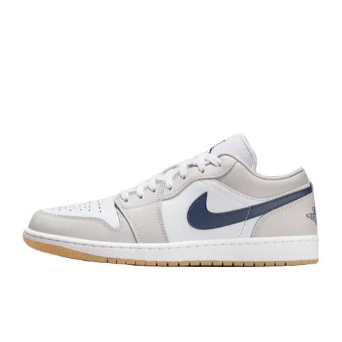 Air Jordan 1 Low Midnight Navy Neutral Grey
