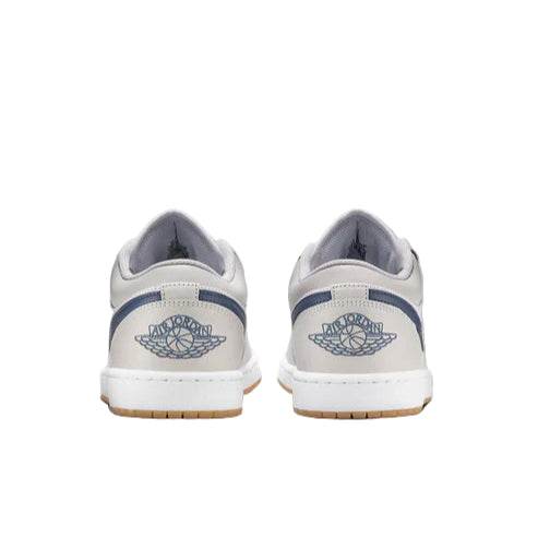 Air Jordan 1 Low Midnight Navy Neutral Grey - Laceupclub