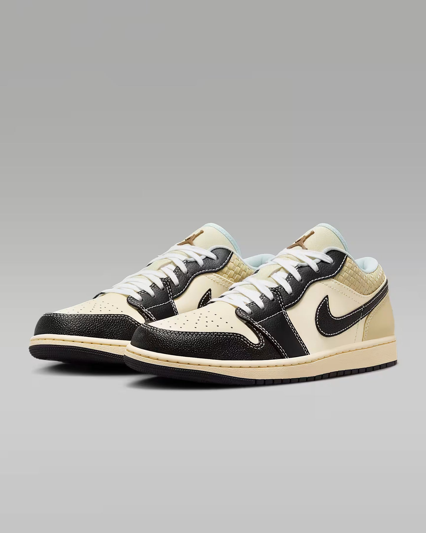 Jordan 1 Low SE Coconut Milk Black Muslin