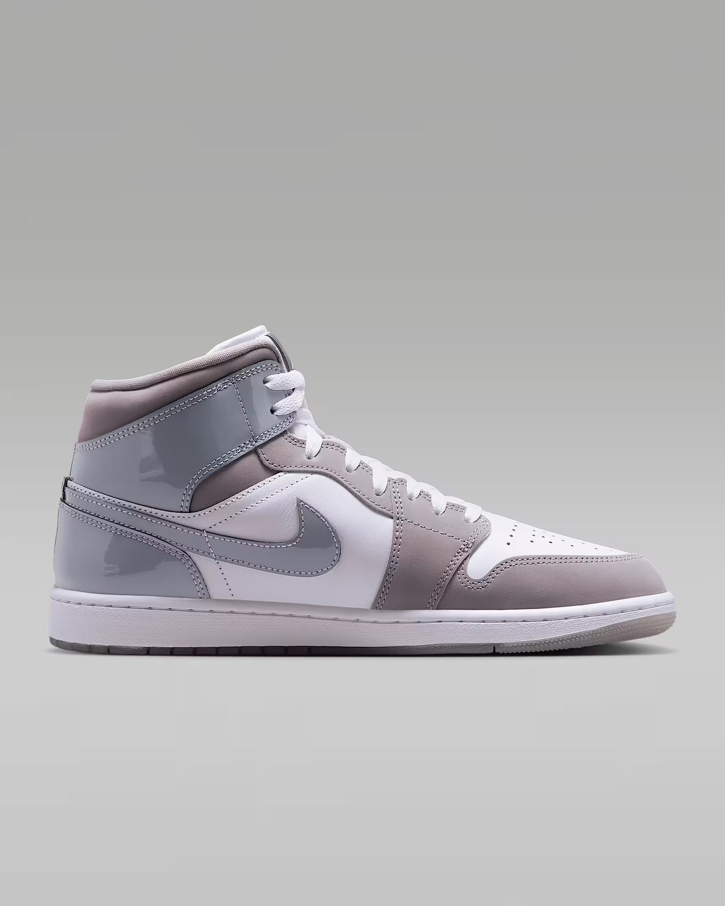 Jordan 1 Mid Cool Grey - Laceupclub