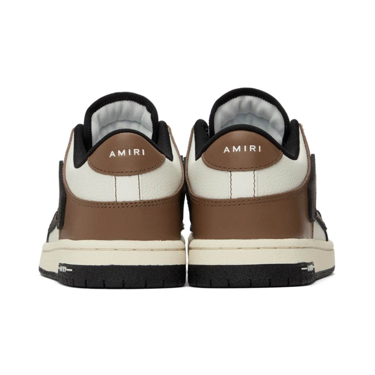 Amiri Skel Top Low Brown - Laceupclub