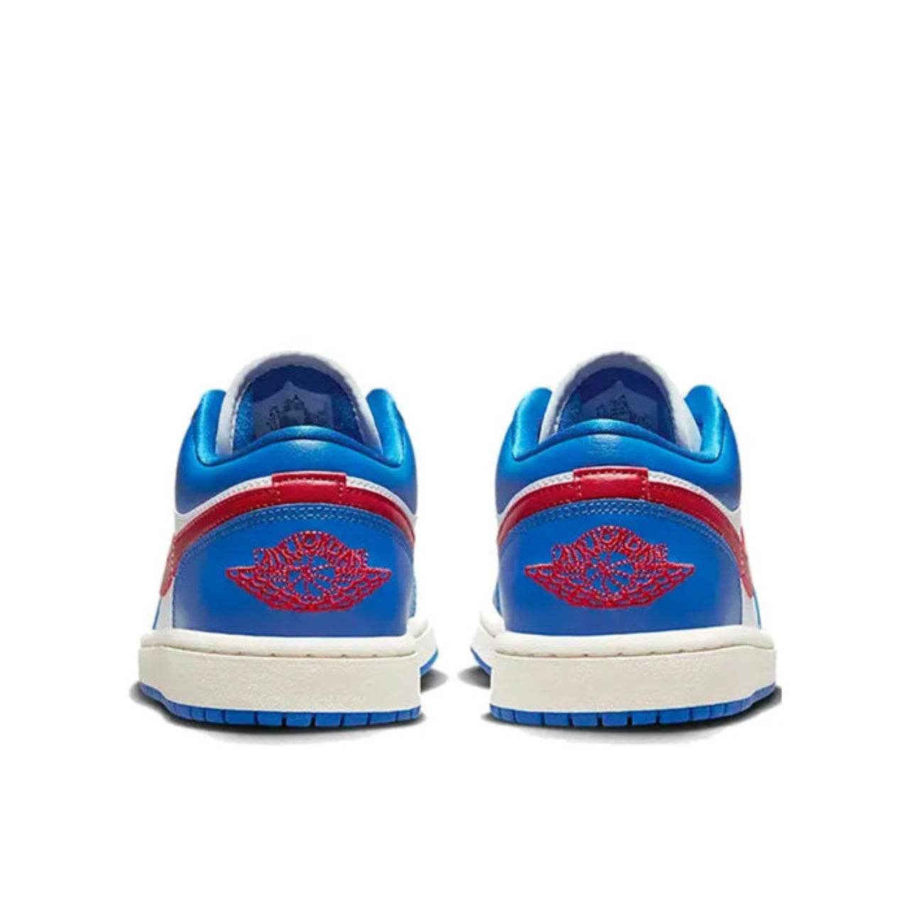 Jordan 1 Low Sport Blue Gym Red - Laceupclub