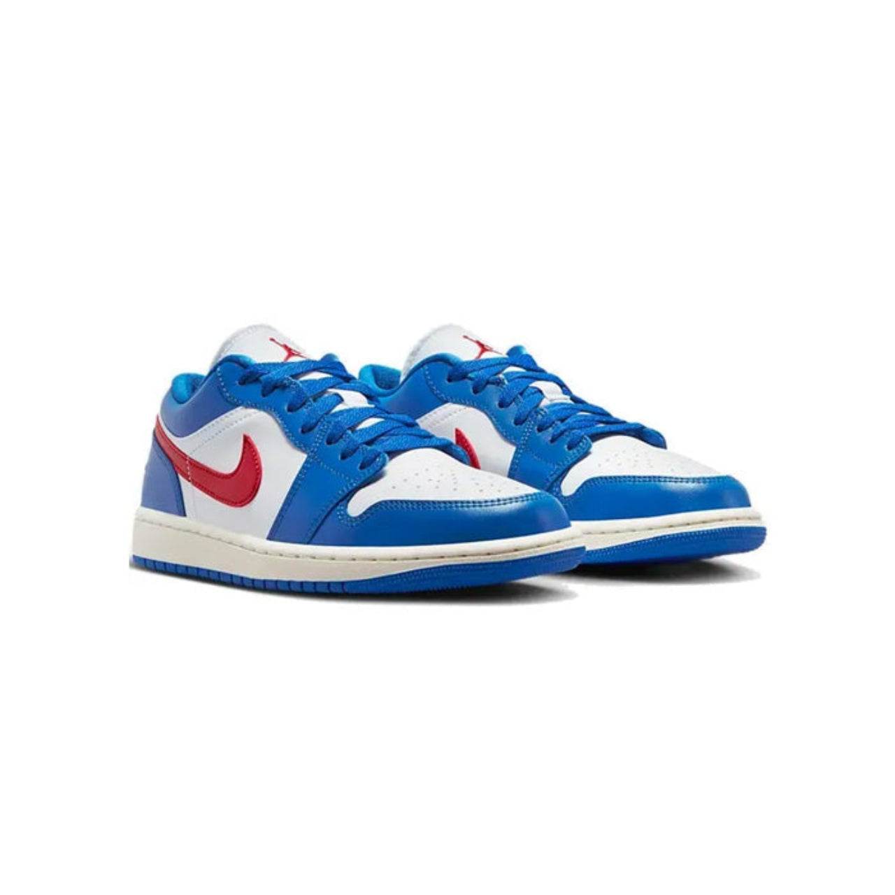 Jordan 1 Low Sport Blue Gym Red - Laceupclub
