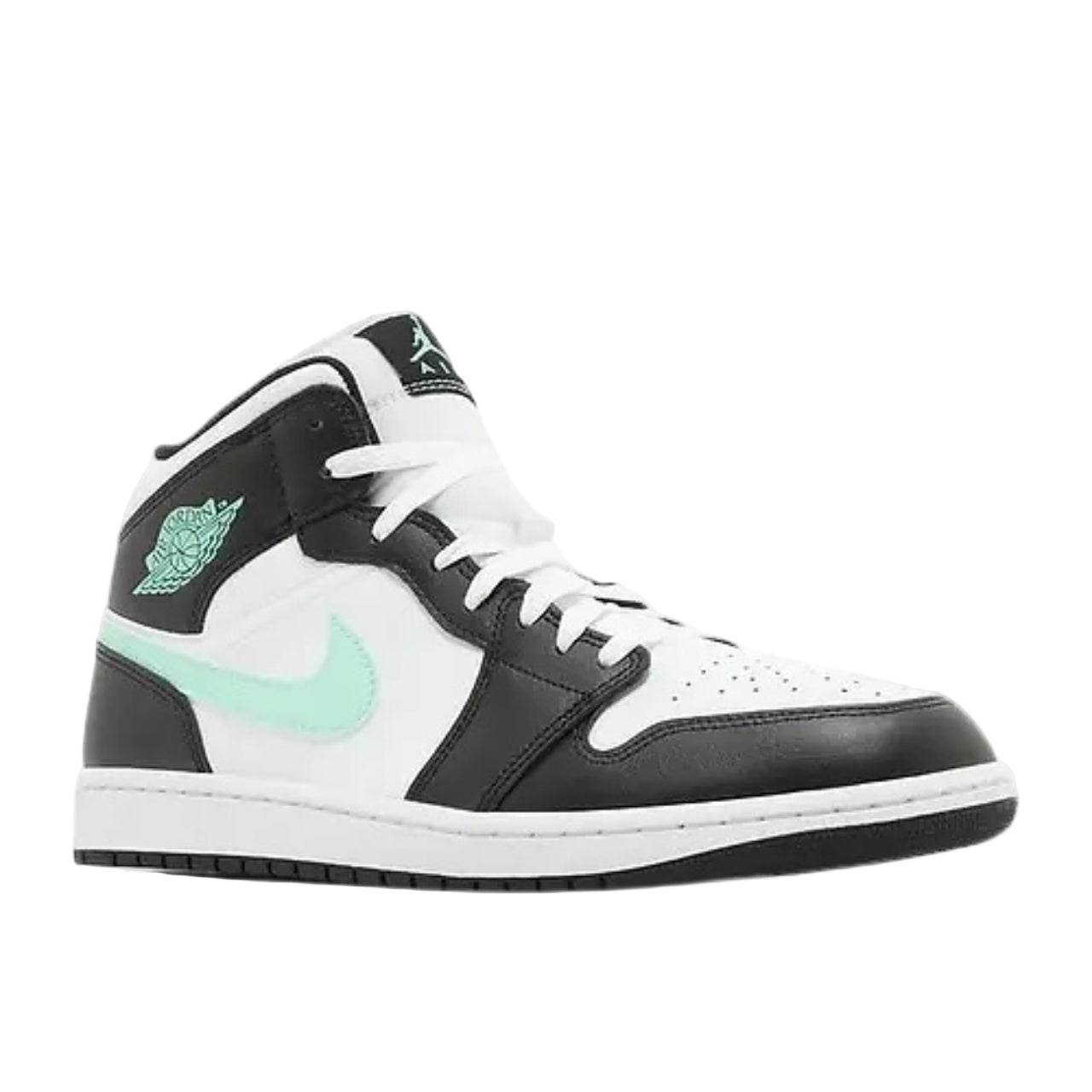 Jordan 1 Mid Green Glow - Laceupclub
