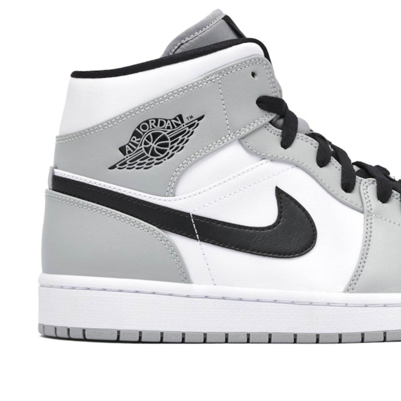 Jordan 1 Mid Smoke Grey - Laceupclub