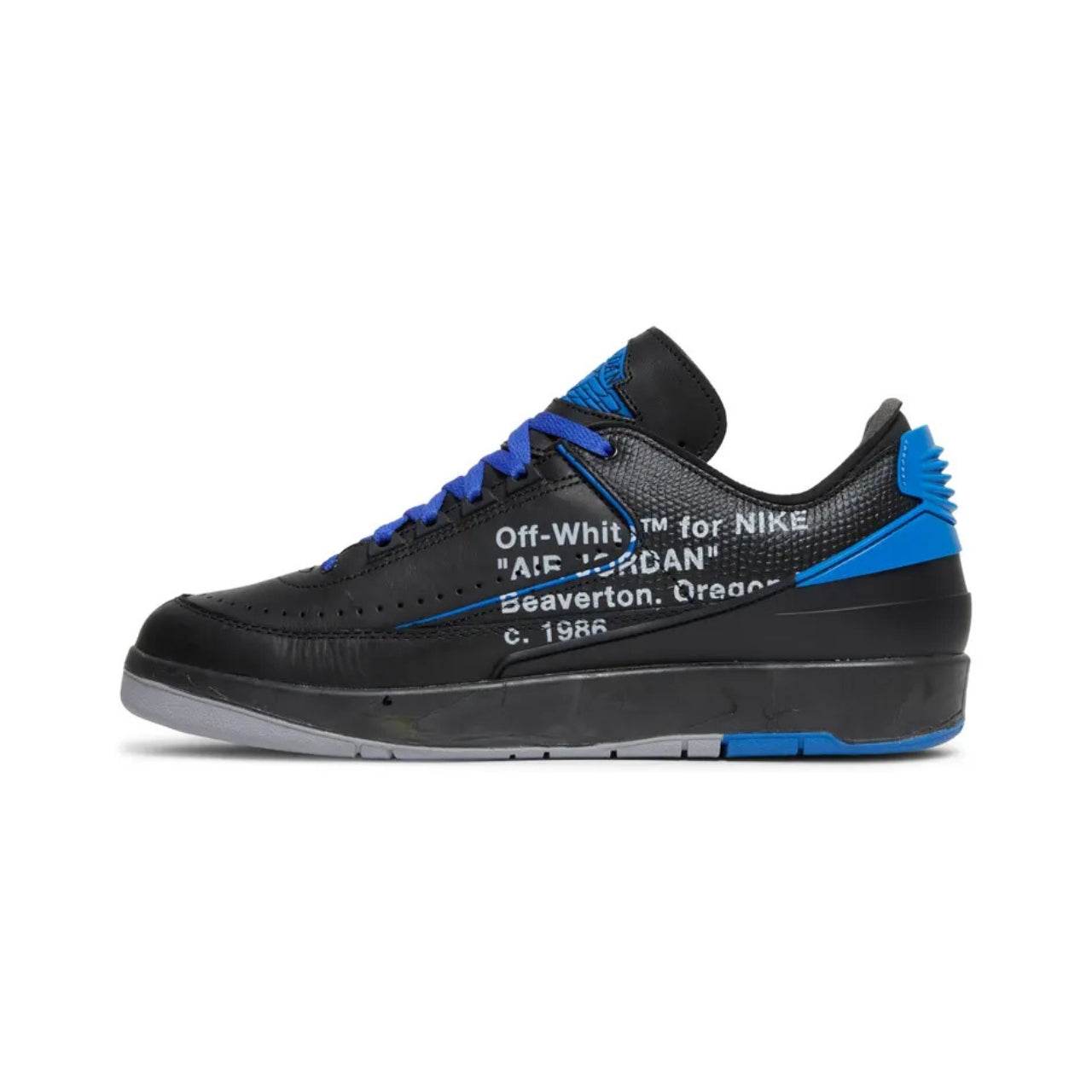 Jordan 2 Off White Black - Laceupclub