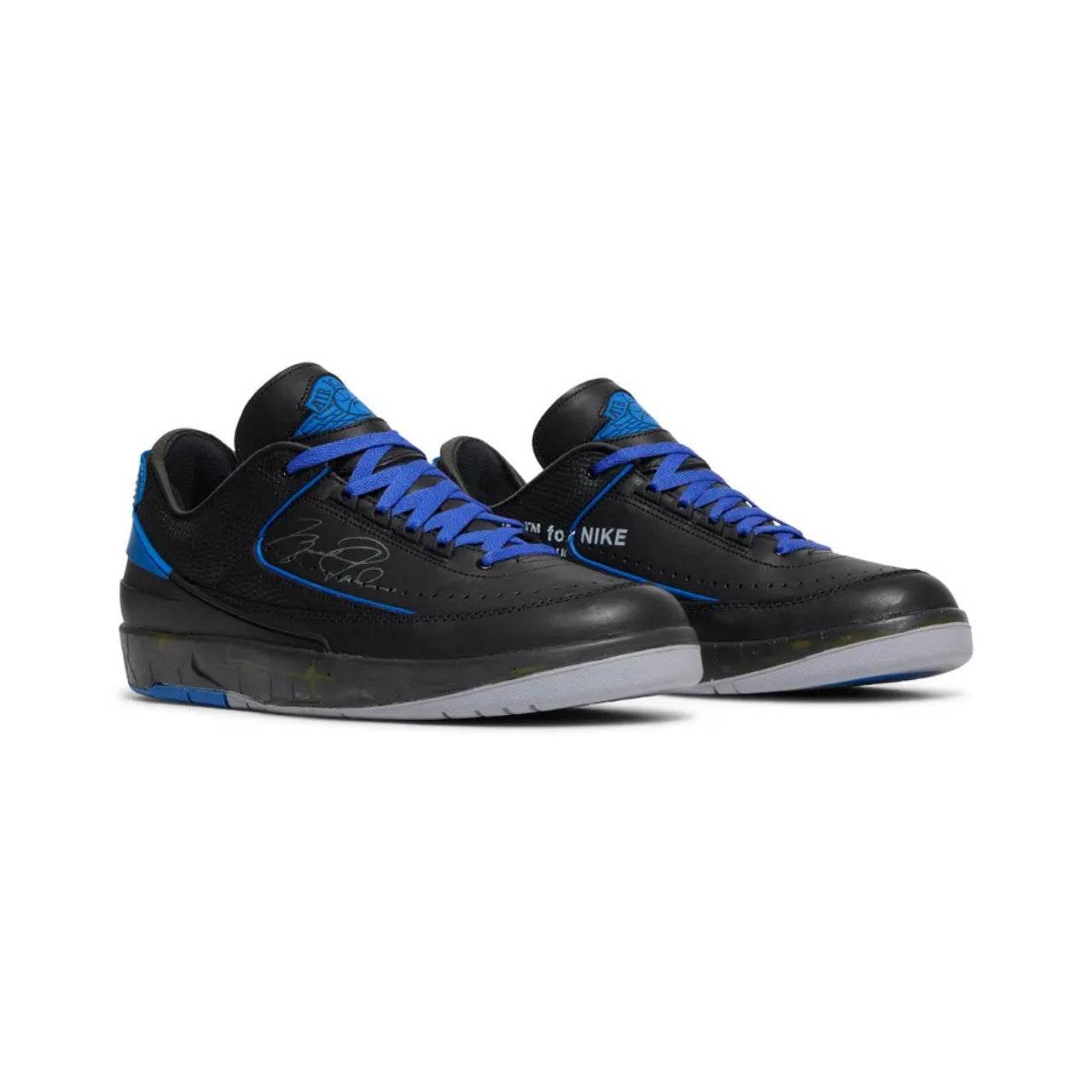 Jordan 2 Off White Black - Laceupclub