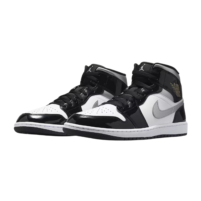 Jordan 1 Mid Metallic Silver