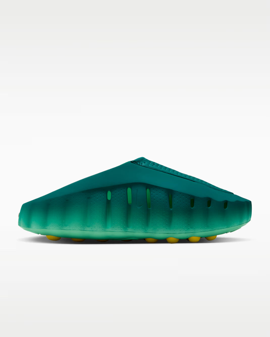Nike Mind 001 Men's Pregame Mules Geode Teal Canary Chrome