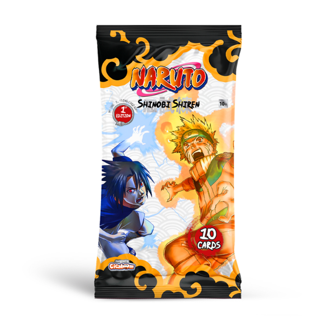 Naruto Mythos TCG Set 02 Shinobi Shiren 1st Edition Booster Pack