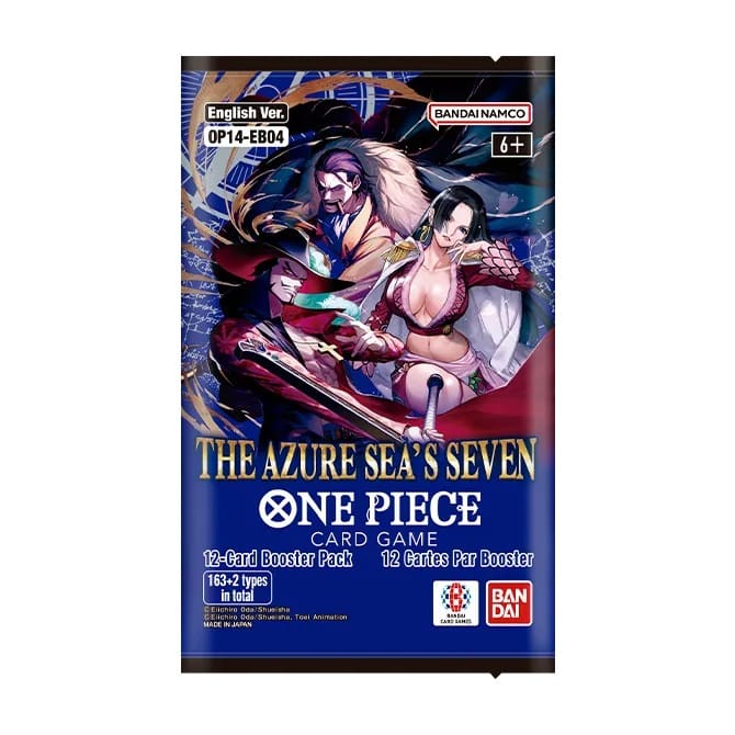 One Piece Card Game: The Azure Sea’s Seven Blister Pack (OP14)