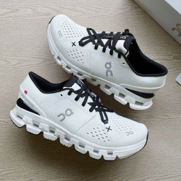 On Cloud X 4 White – Training Shoes - Laceupclub