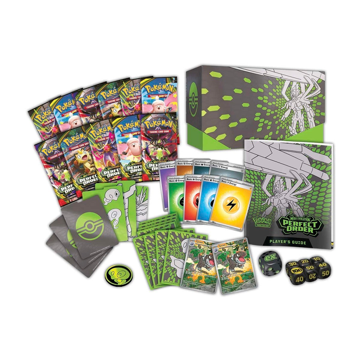 Pokemon TCG Mega Evolution Perfect Order Pokemon Center Elite Trainer Box