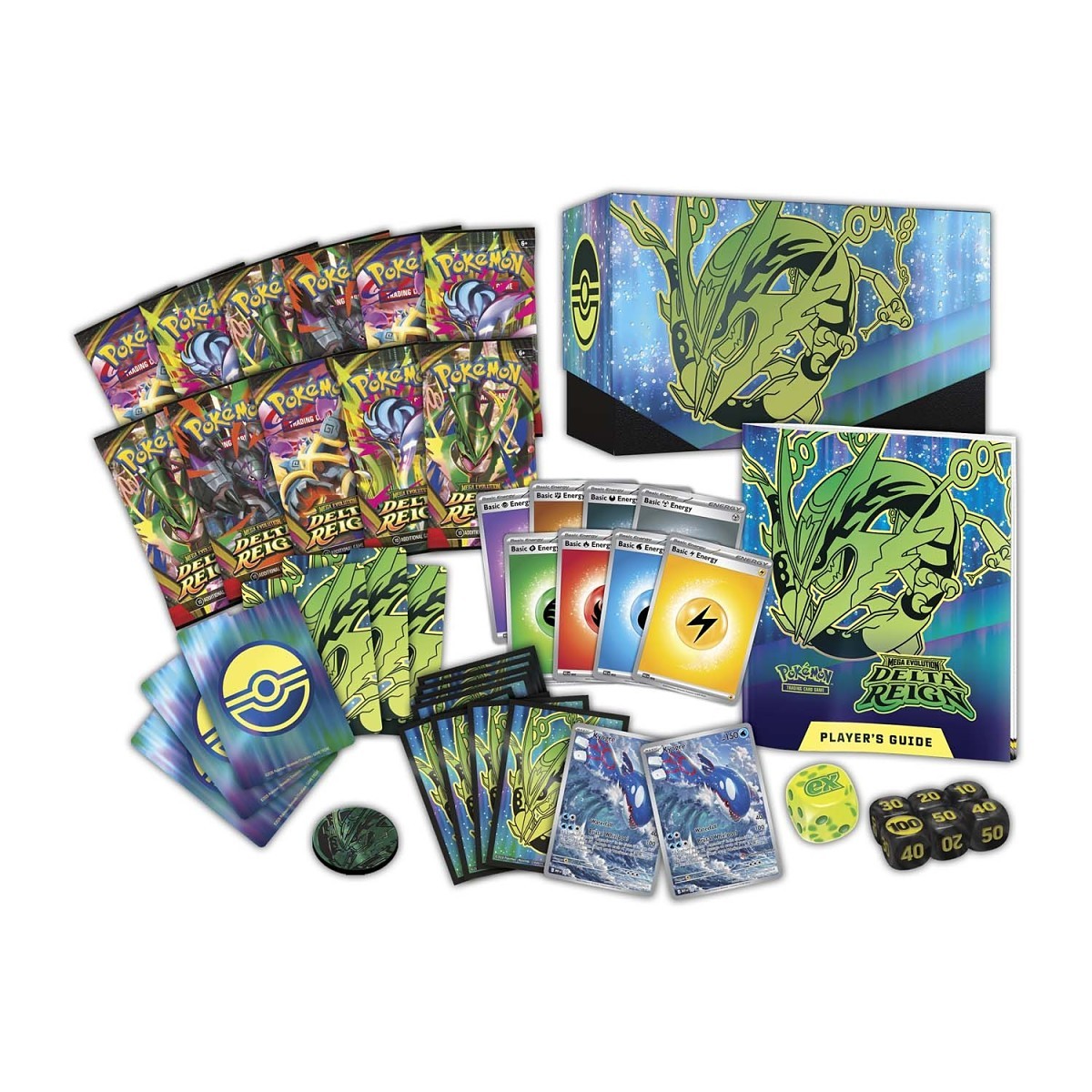 Pokémon TCG Mega Evolution Delta Reign Pokémon Center Exclusive Elite Trainer Box (English)