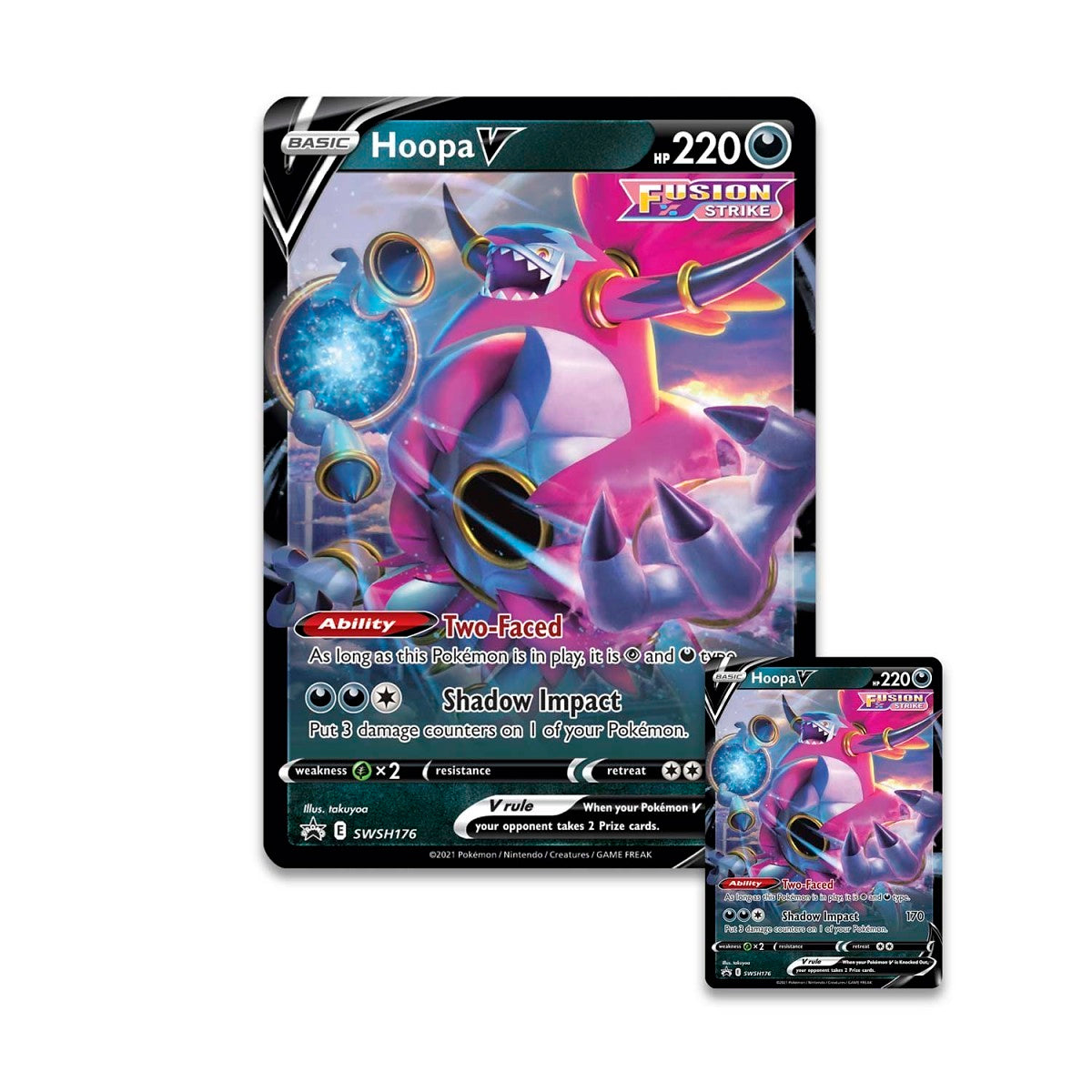 Pokémon TCG Hoopa V Box – Promo & 4 Booster Packs