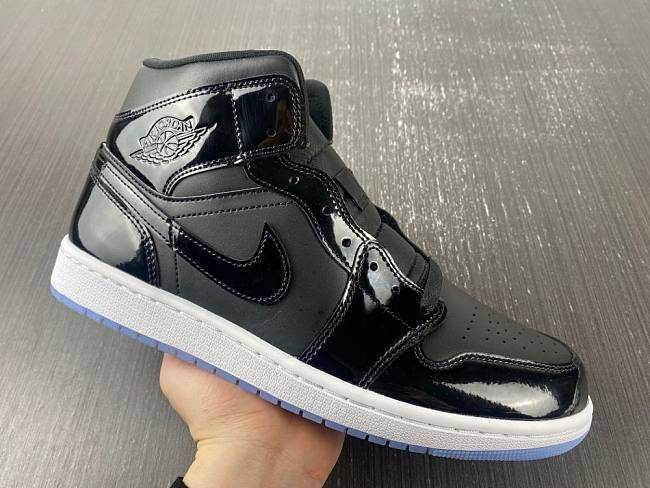 Air Jordan 1 Mid Space Jam - Laceupclub
