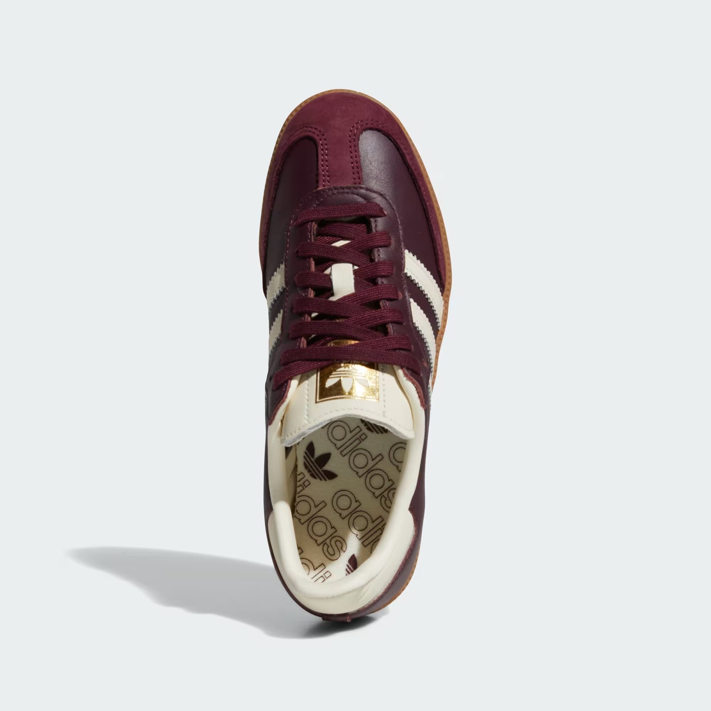 Adidas Originals Samba OG Maroon Gold Metallic