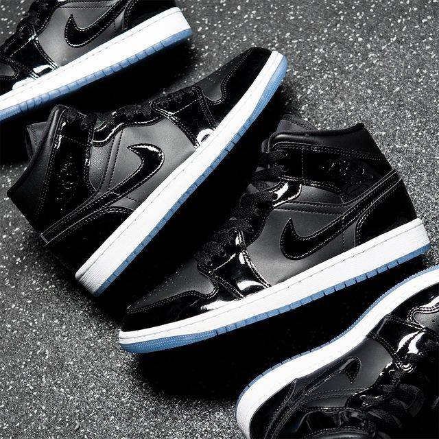 Air Jordan 1 Mid Space Jam - Laceupclub