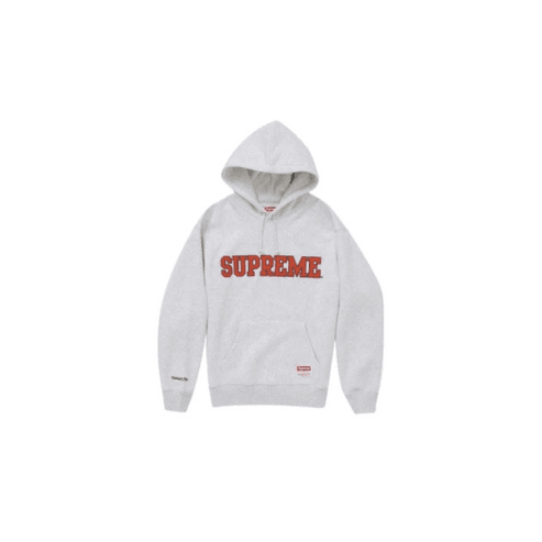 Supreme Hoodie Varsity Hooded Grey - Laceupclub