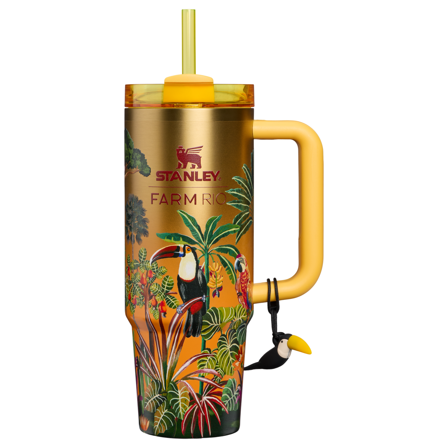 Stanley 1913 x FARM Rio Quencher H2.0 Flowstate Tumbler | Tropical Woods | 30 OZ