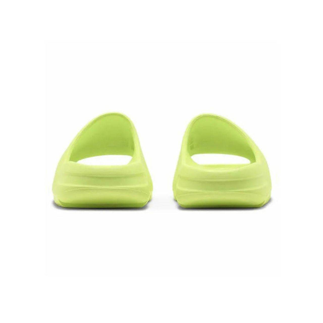 Yeezy Slides Green Glow - Laceupclub