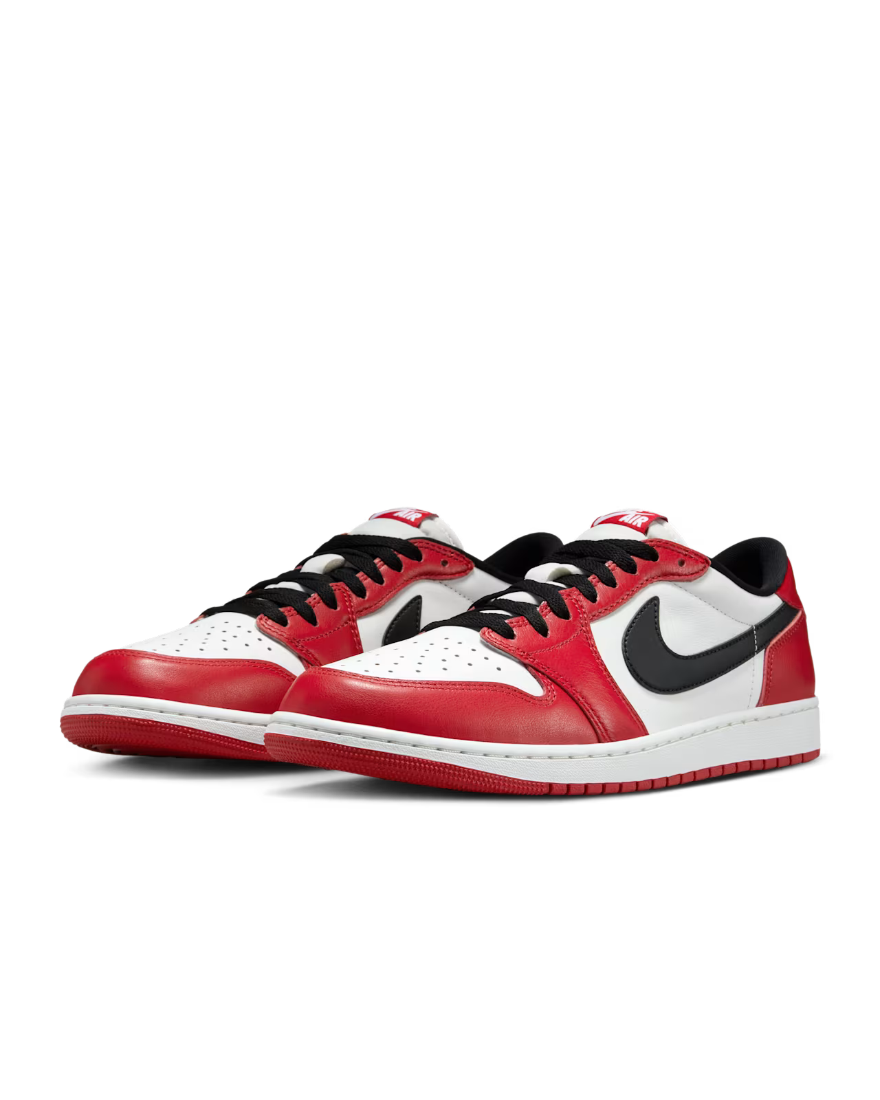 Air Jordan 1 Low OG “Chicago” 2025 (HQ6998-600) – Varsity Red/Black/White | LaceUpClub