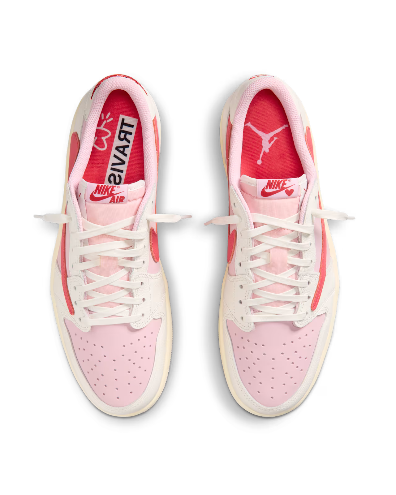 Air Jordan 1 Low OG SP x Travis Scott Shy Pink/Tropical Pink