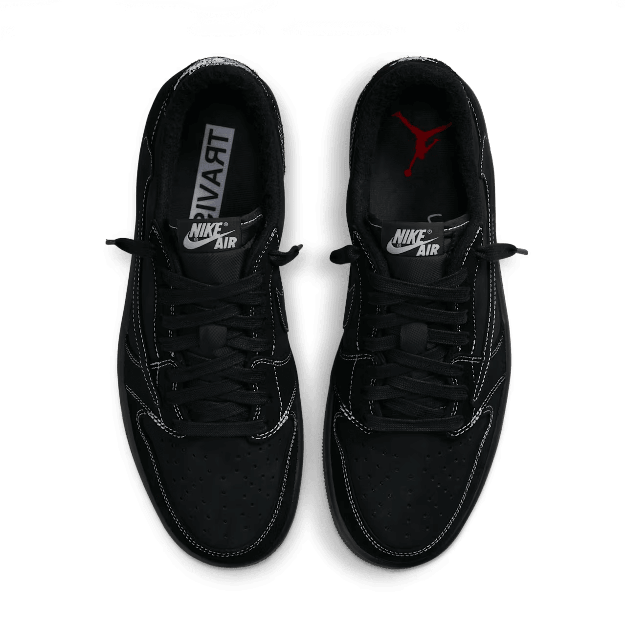 Air Jordan 1 Low Travis Scott Black Phantom - Laceupclub
