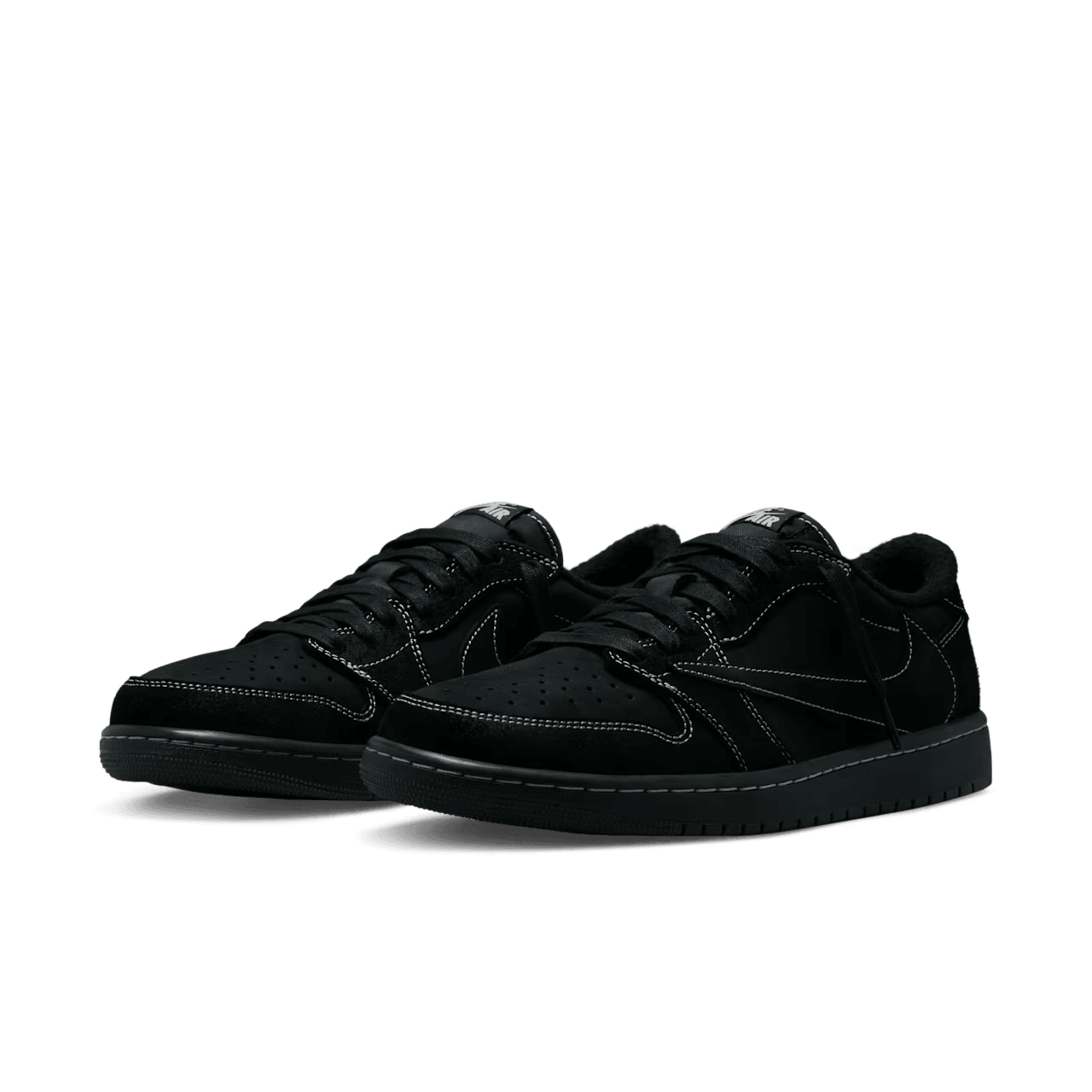Air Jordan 1 Low Travis Scott Black Phantom - Laceupclub