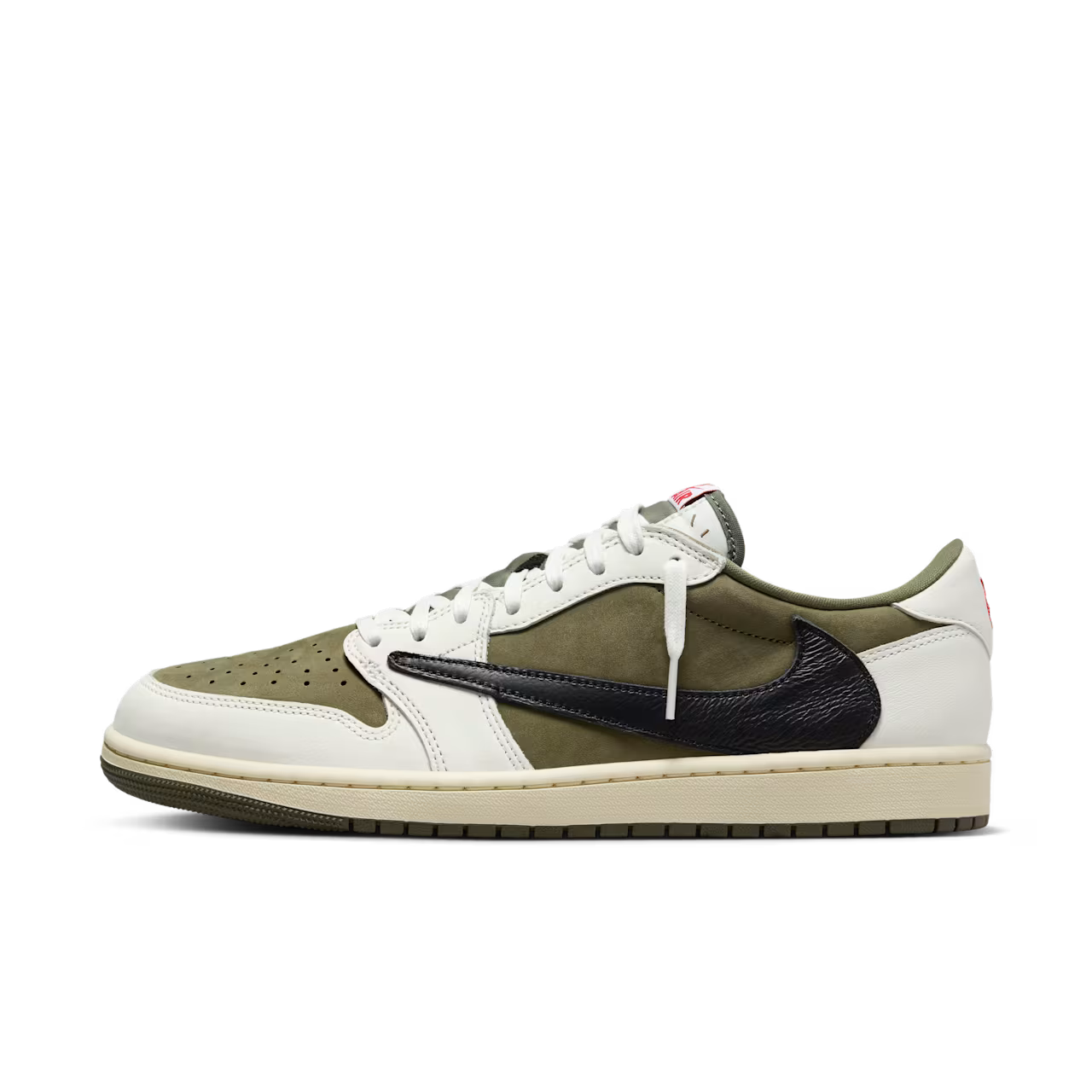 Travis Scott X Air Jordan 1 Low Medium Olive