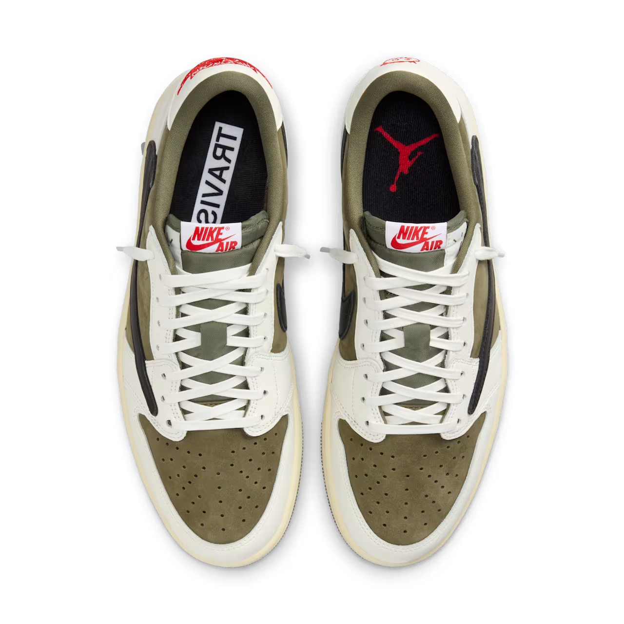 Travis Scott X Air Jordan 1 Low Medium Olive
