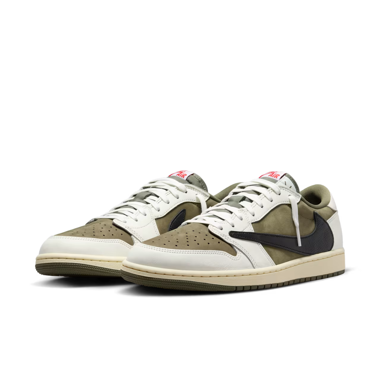 Travis Scott X Air Jordan 1 Low Medium Olive