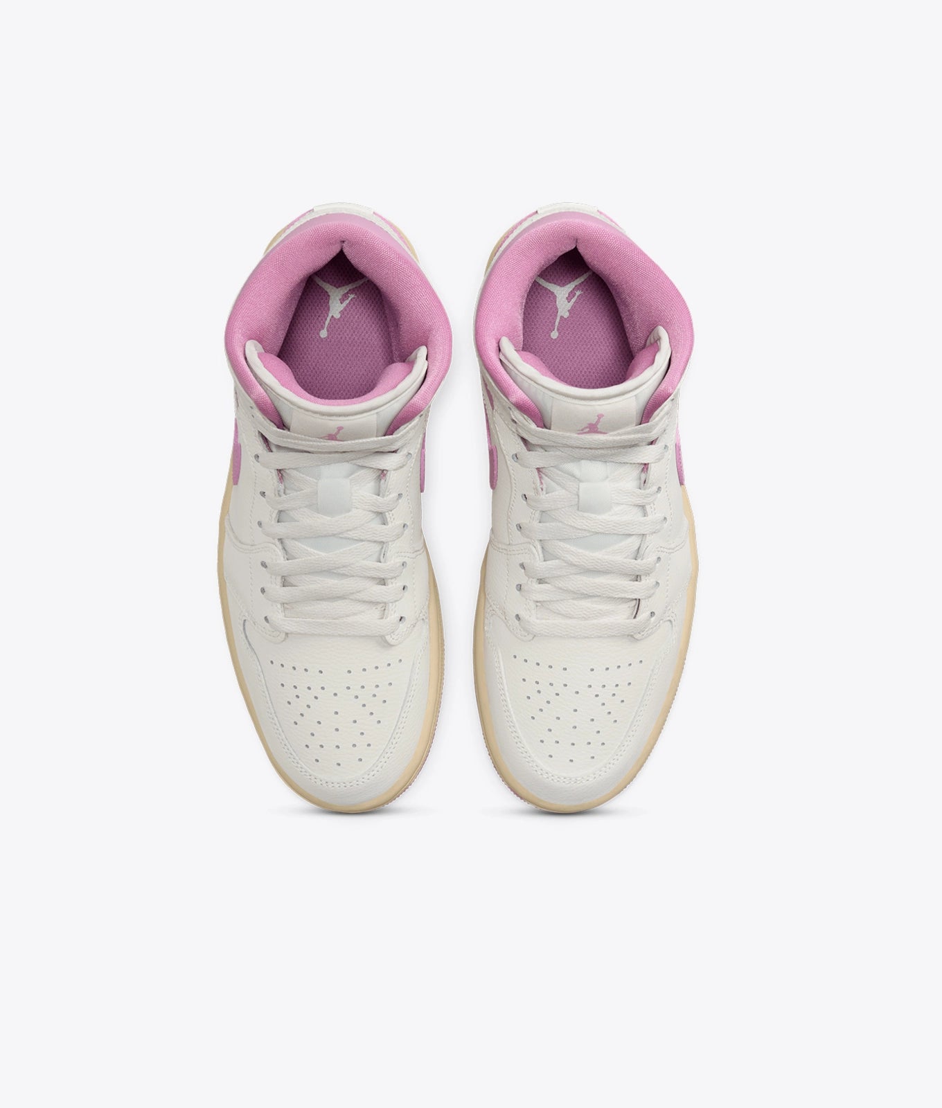 Air Jordan 1 Mid Sail Muslin Orchid